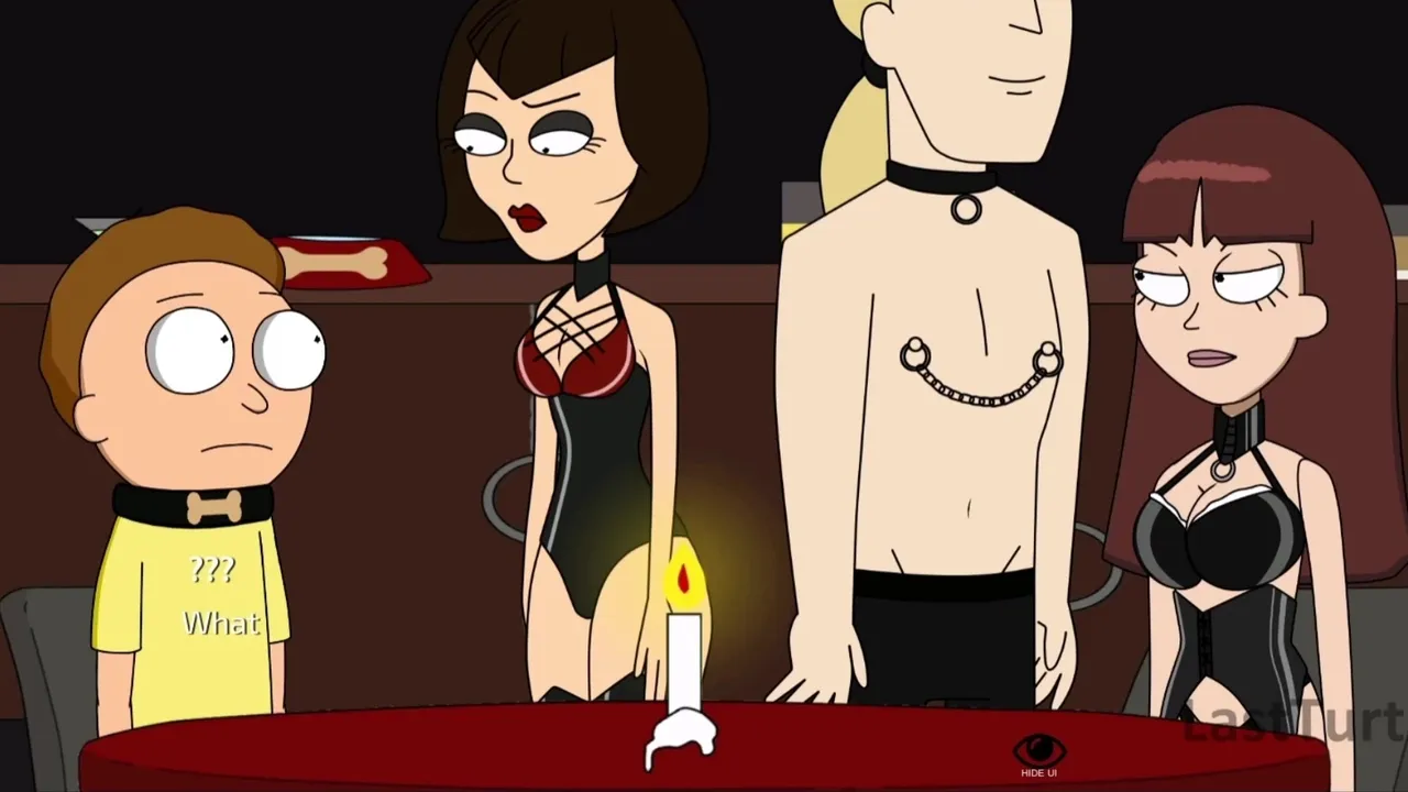 Coole Cartoon-XXX-Zusammenstellung mit versauten Rick and Morty aus der  Stieffamilie