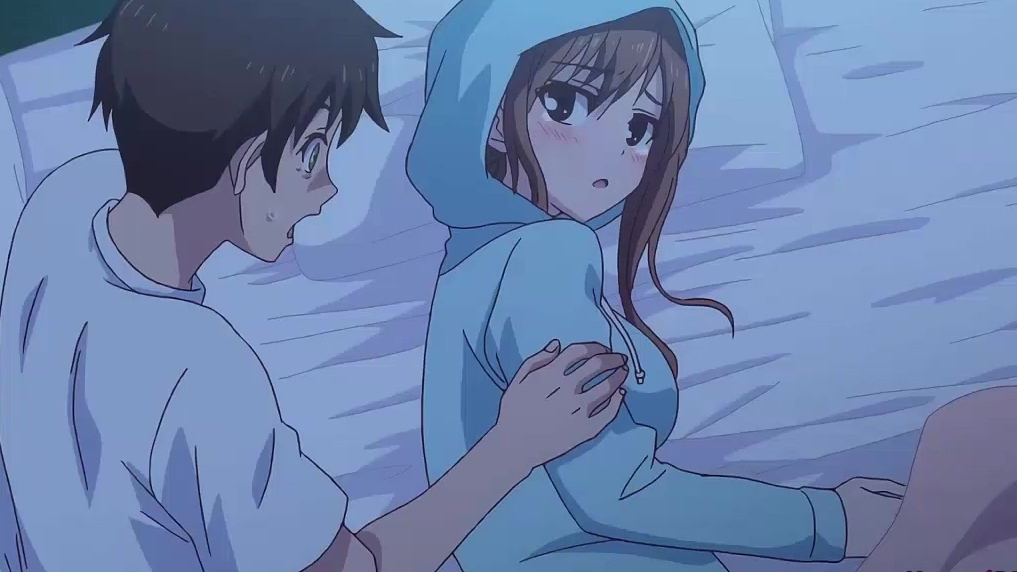 Cartoon Erection To Cum Shot - Morning sex with 18 yo teen stepsister Hentai HD porn video