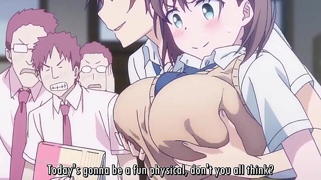Ecchi Hentai Schoolgirl groping scenes from Tawawá on Monday