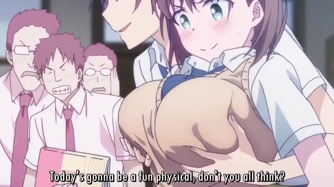 Office Tit Fuck Hentai - Ecchi Hentai Schoolgirl groping scenes from TawawÃ¡ on Monday