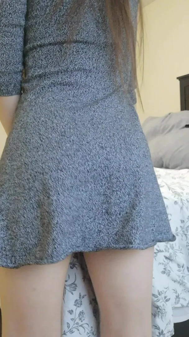 mi marido dice que mis vestidos son demasiado cortos... ¿esto hace que otros chicos quieran follarme?