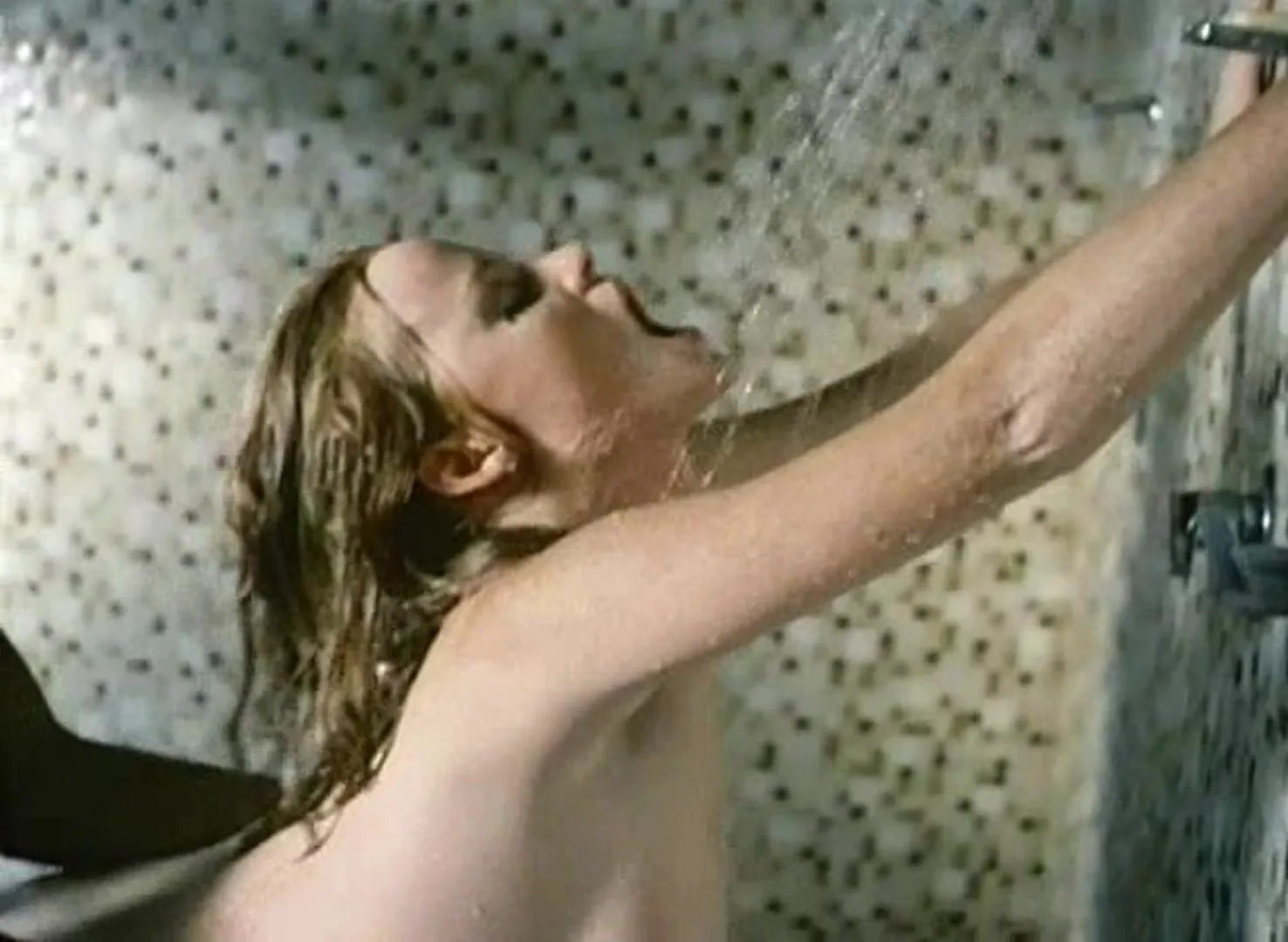 Scena seksu z pokazu w stylu vintage