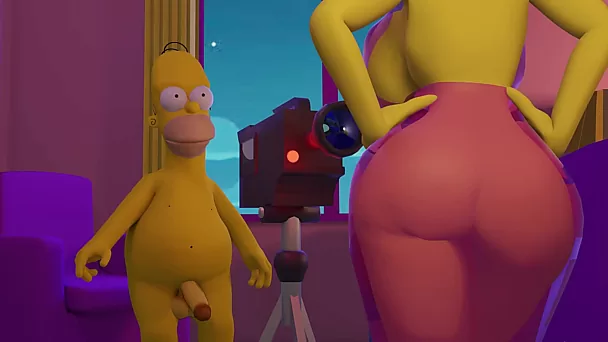 Una perversa parodia dei simpson