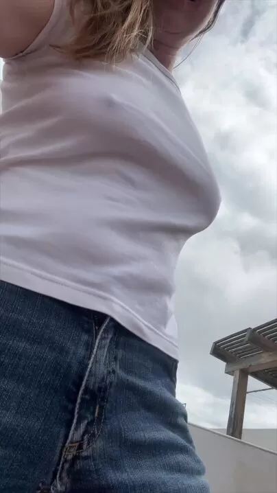 did I cut that hole in my fuck me jeans big enough for you, easy access to my fat milf pussyF48