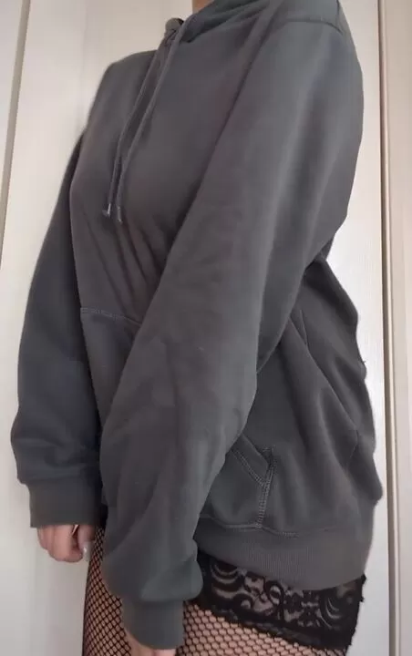 Am I still sexy when wearing just a hoodie?