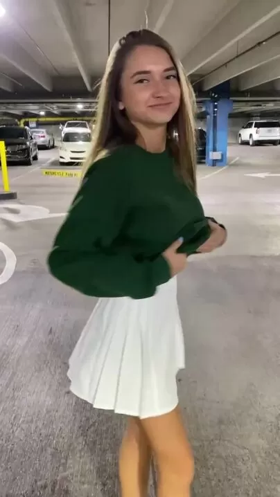 parking lots are for titty reveals