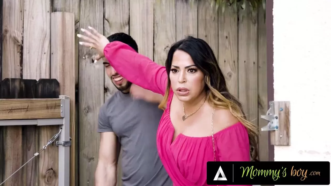 Voluptuous Mature babes Julianna Vega helps her friend Casca Akashova in  fucking her stepson.