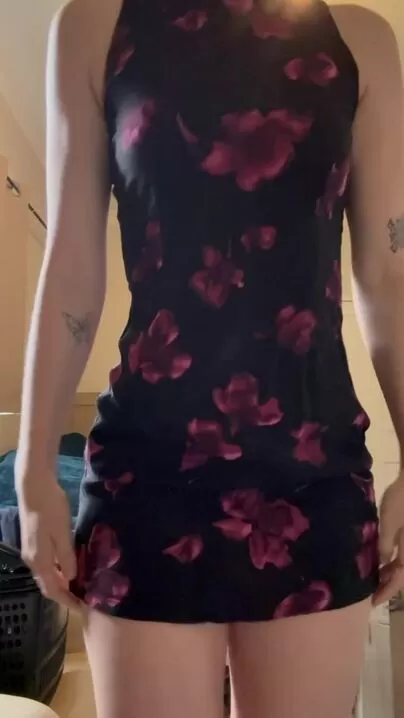 Perfectly sized dress for being wild