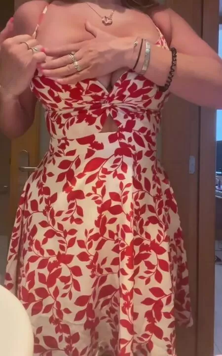 The perfect sundress for a titty drop