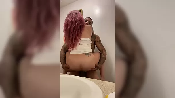 A gorgeous beauty passionately cheats on her boyfriend with a stranger.