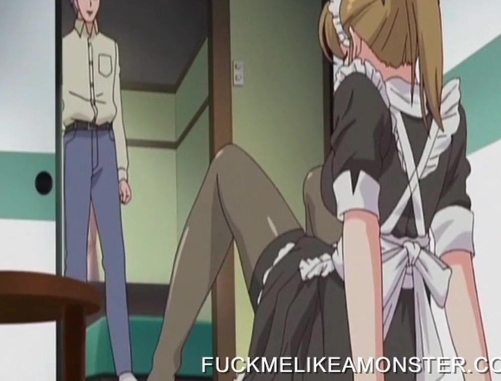 Anime Rubbing Through Panties