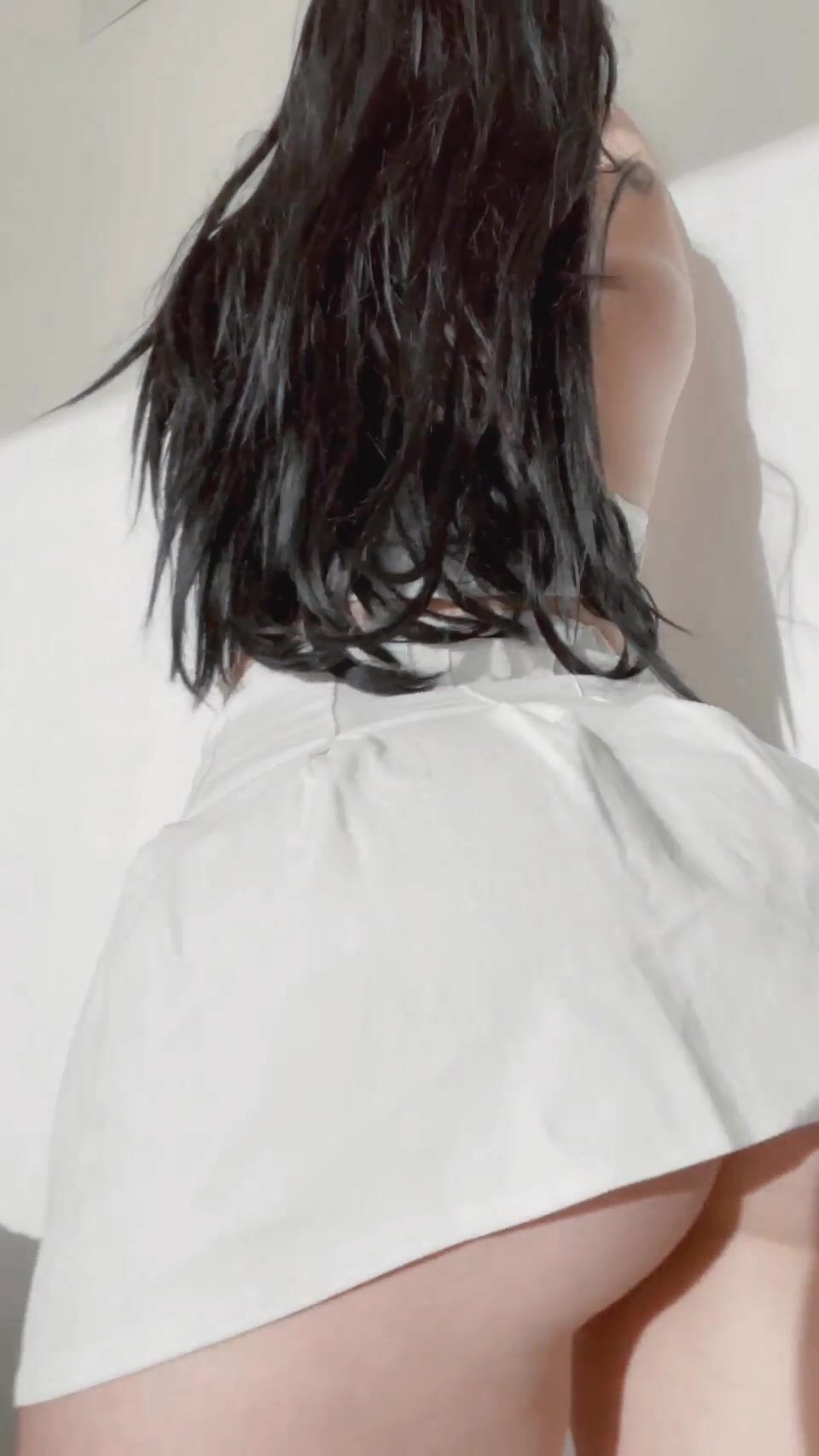 Look under my skirt sir