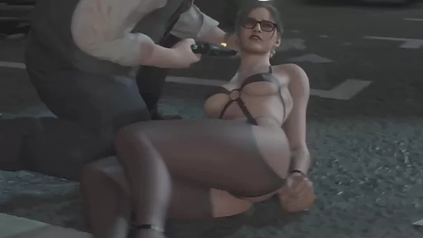3D Resident Evil game porn featuring Claire Redfield