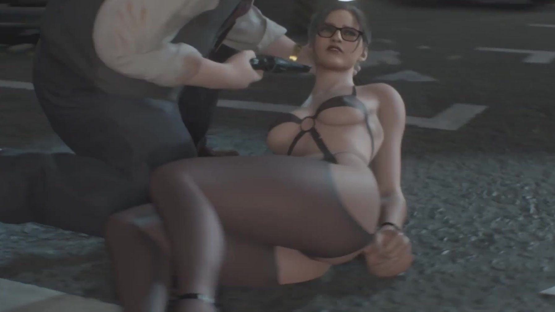 バイオハザード3D エロ クレア・レッドフィールドをフィーチャーした3Dバイオハザードゲームポルノ