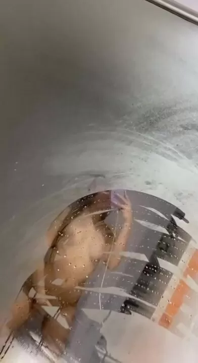 Shower boobs so clean