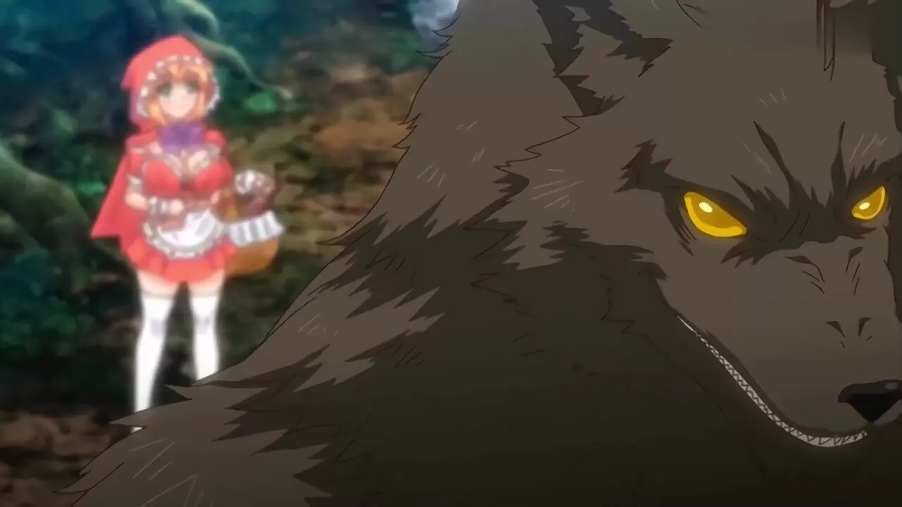 3d Riding Hood Werewolf Porn - Otogibanashi No Onigokko - Red Riding Hood Hentai Full