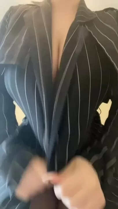 Huge natural tits