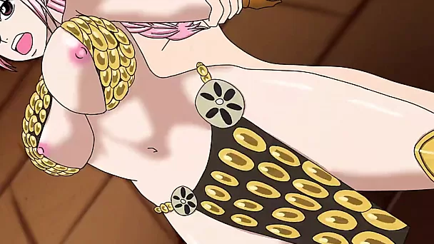 One Piece - Rebecca não sabia que poderia transformar homens em seus brinquedos sexuais até este momento