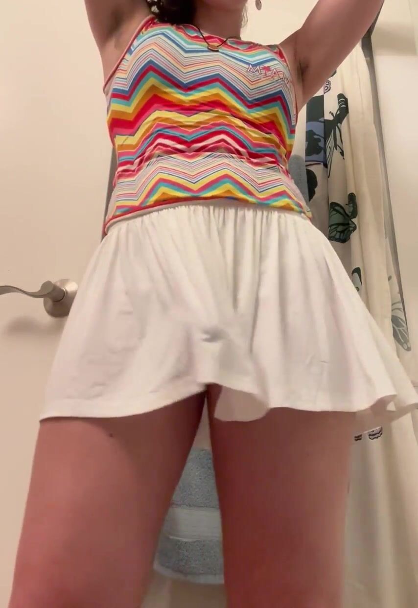 Would you blow me under my tennis skirt?💚