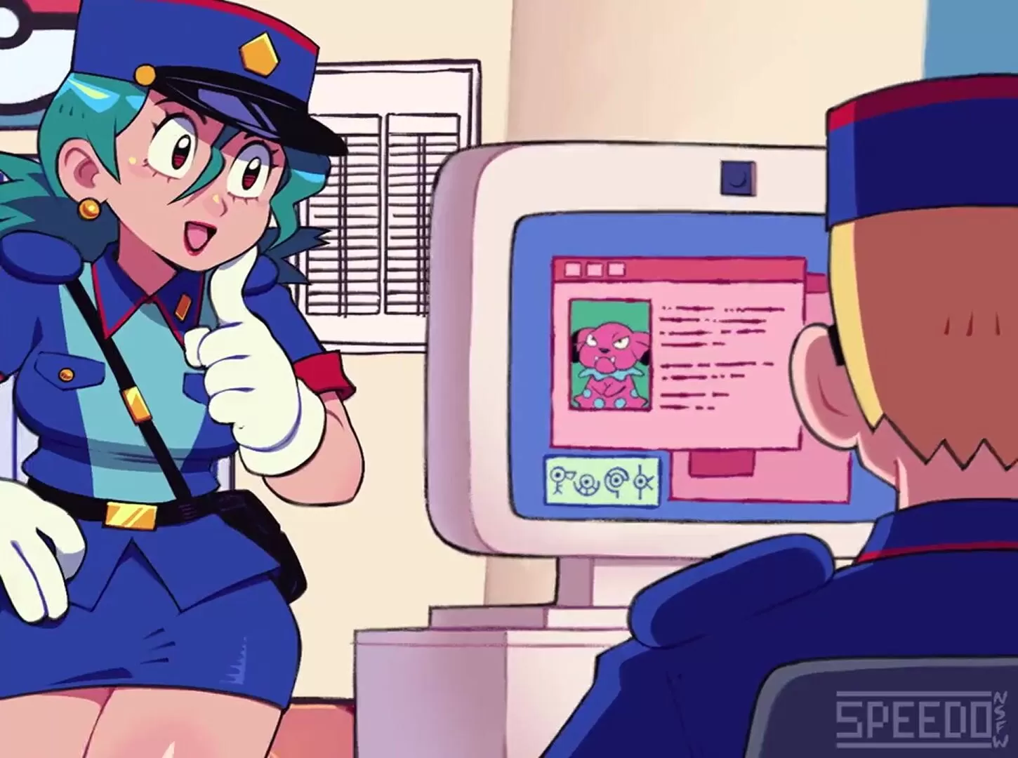 Officer Jenny chooses you! (Speedo)