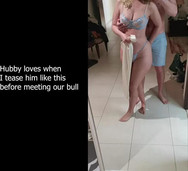 Humiliating my husband before getting BBC in front of him