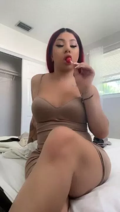 Would you let me fuck if I let you have a taste of my lollipop?
