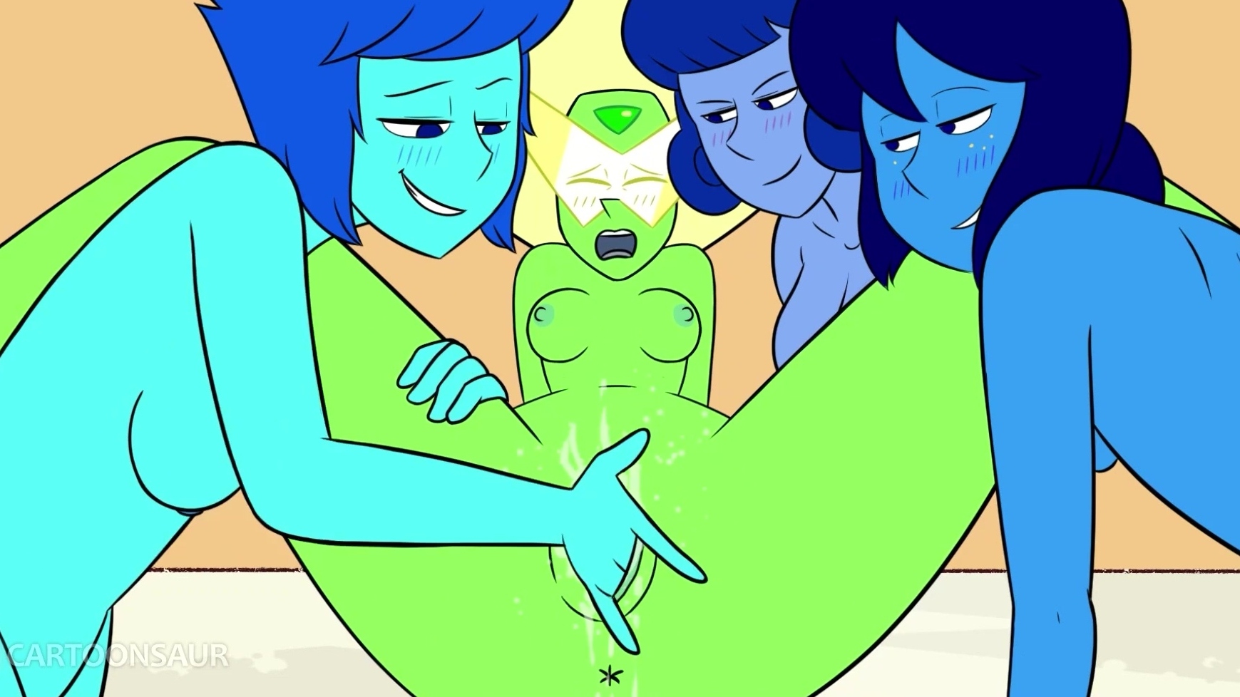 Hardcote Toon Lesbian Porn - Peridot class uncensored porn cartoon with lesbian fuck