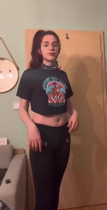 Would you date a tgirl who can make clothes disappear like this?