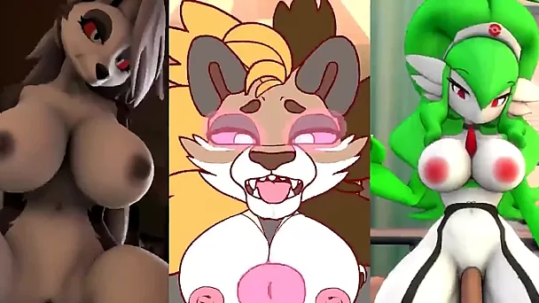 Furry fucking in POV with the hottest characters that prefer kinky sex