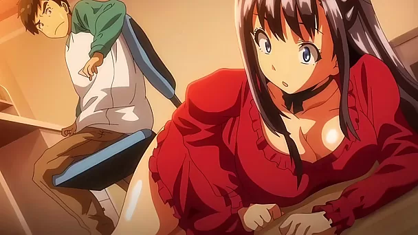 Tsundero-Pornozusammenstellung mit sexy Anime-Mädchen mit riesigen Brüsten