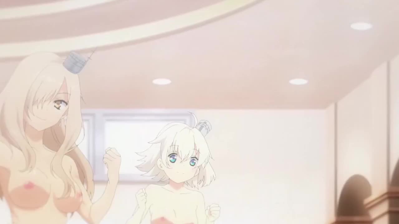 Azur lane bath scene
