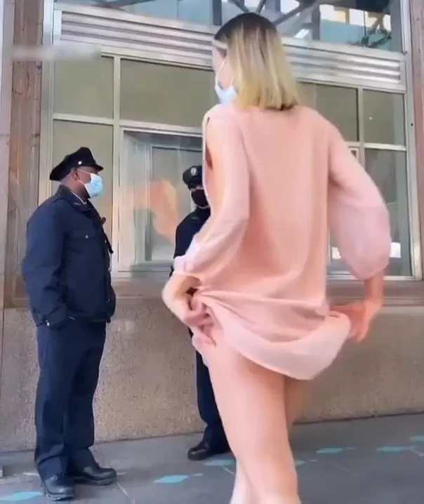 Flashing der Polizei