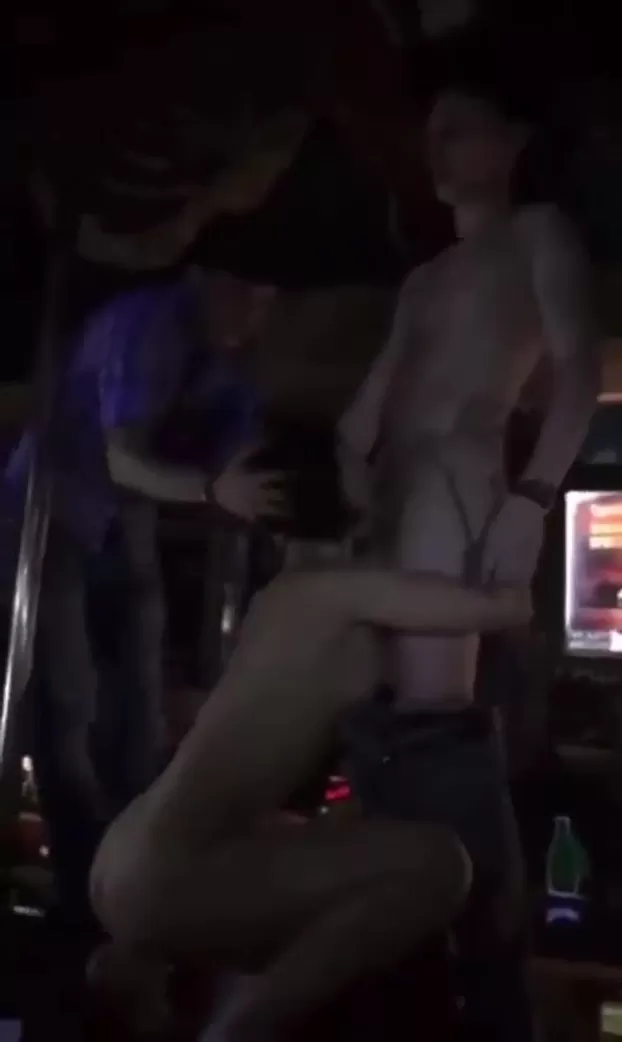 Blowjob in a Nightclub