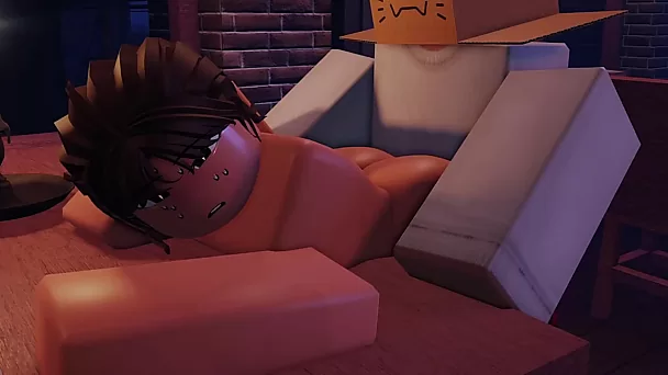 Roblox femboy fodido por ladrão