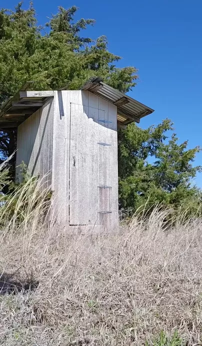 It burst out so fast I couldn't even make it to the outhouse!