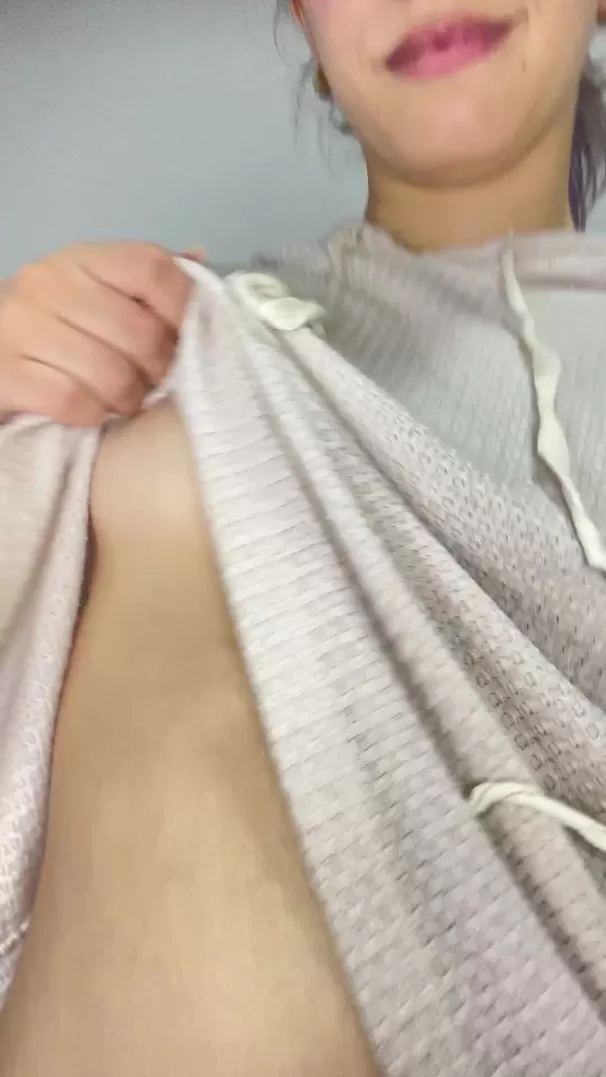 I bet you wanna suck these cute tits