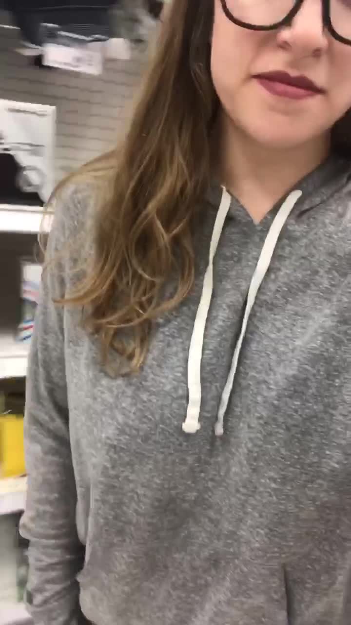 Flashing my tits at target 😉