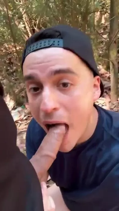 Would you like to go to the woods and suck random guys with me