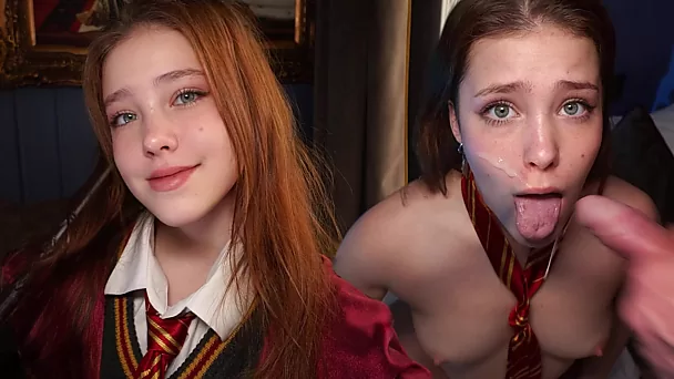 Gryffindor never loses: her gape is ready to be fucked