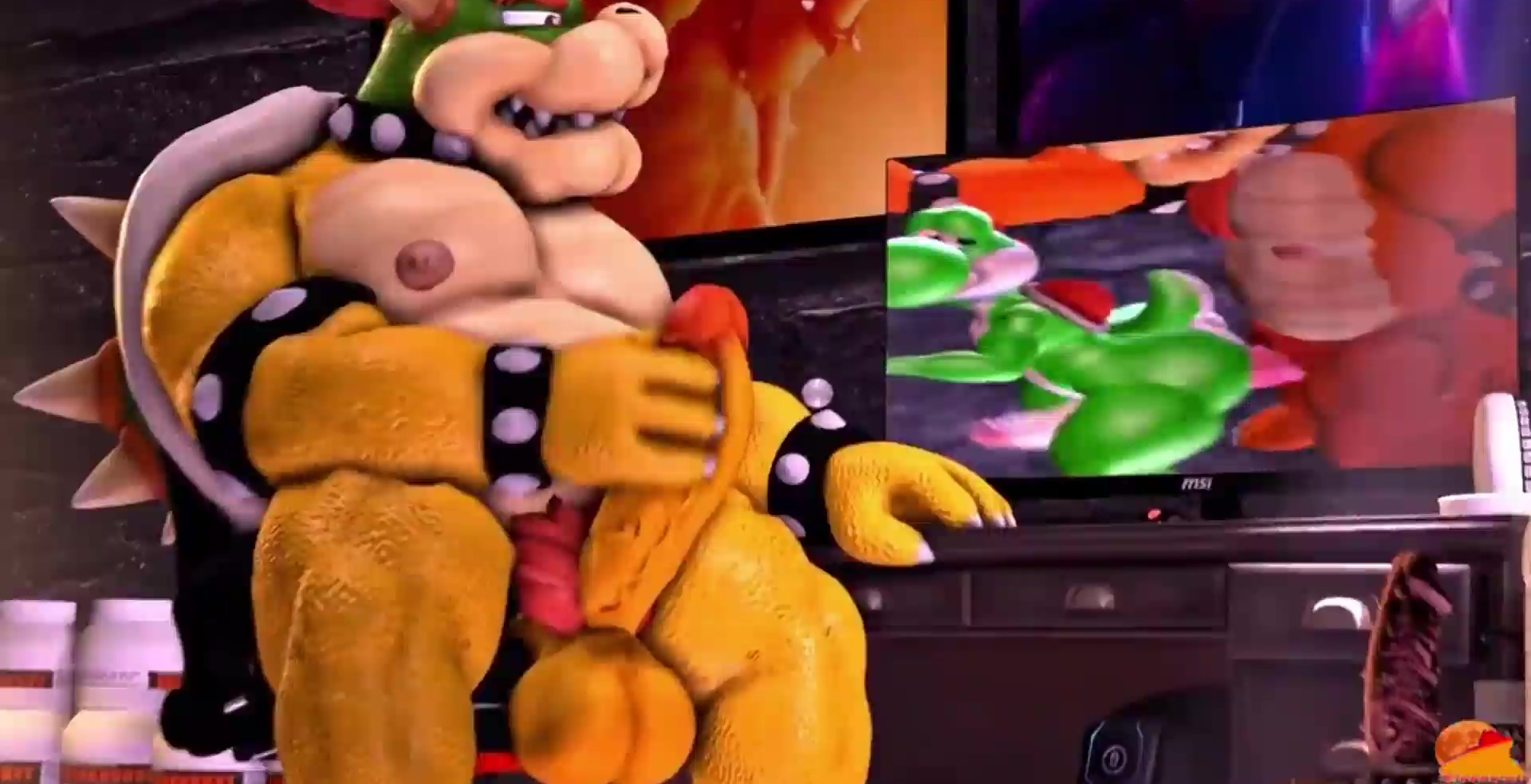 Furry compilation porn of animations by the Moonwulf