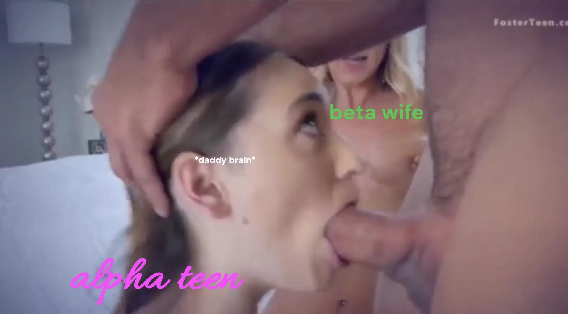 Quando me veem e depois veem meu marido, eles sabem o que fazer