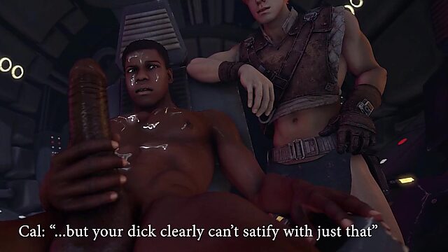 The First Time 3D interracial gay porn video by Derek SFM