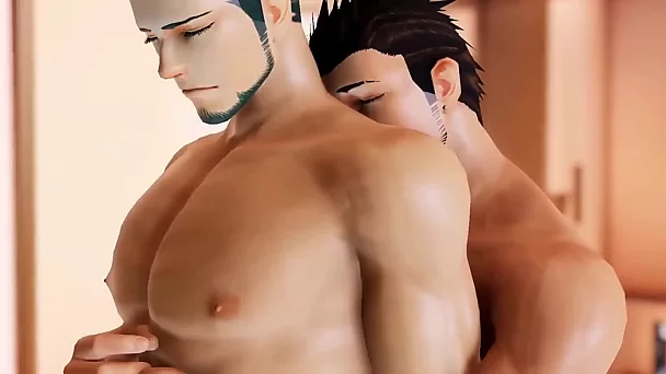 3D gays with elastic ass holes make love like here's no tomorrow