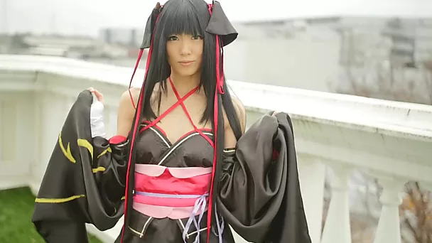 Yaya anime character cosplay