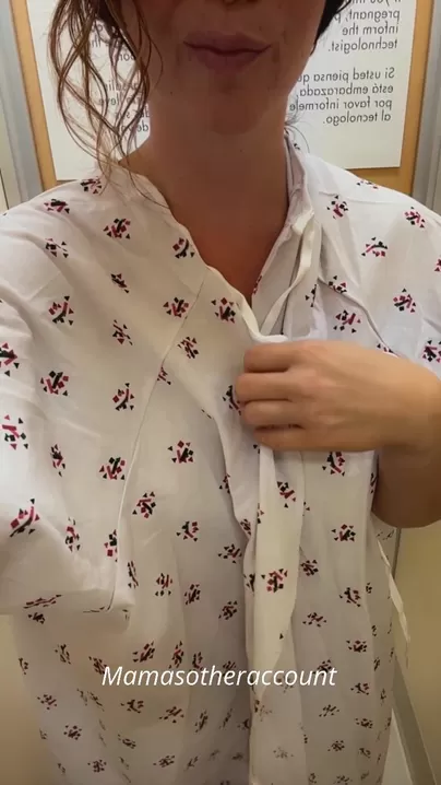 These mom boobs are ready for a thorough examination