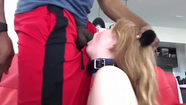 Skinny blonde ends up creampied after a hard fuck