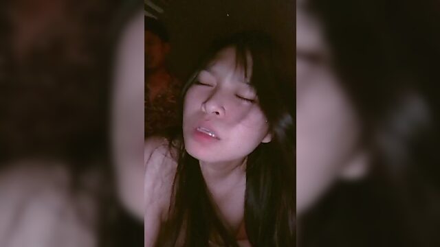 Thai beauty rides cock after slobber blowjob - Asian Amateur