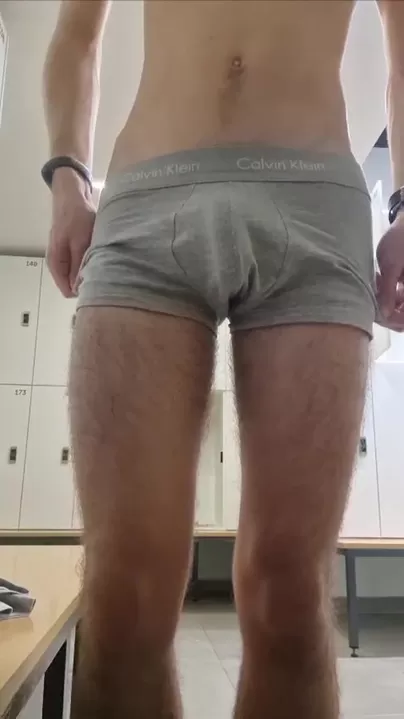 Mijn Calvin Klein boxershorts verschonen na de sportschool