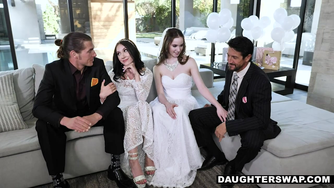 Hot Swinger Wedding - Brides Swapped Partners Before Wedding Ceremony