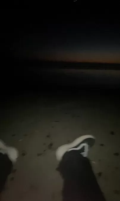 Horny boi on the beach..